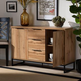 Reid Industrial 3-Drawer Sideboard Buffet