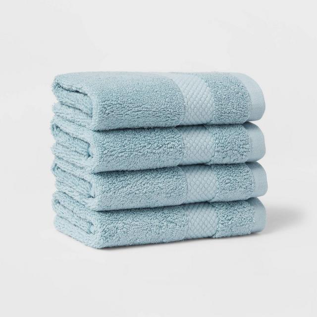 Performance Plus Washcloths Aqua - Threshold™