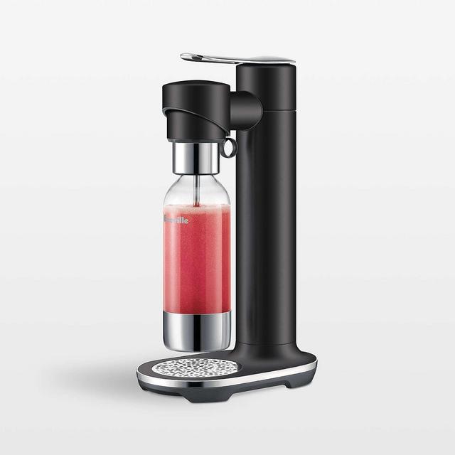 Breville ® InFizz Fusion Sparkling Water Maker in Black Truffle with CO2 Canister