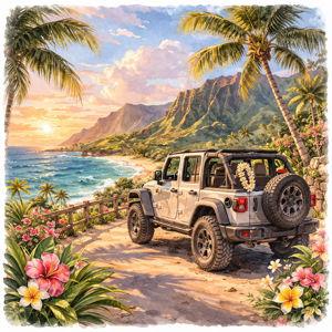 Our Island Adventure Jeep
