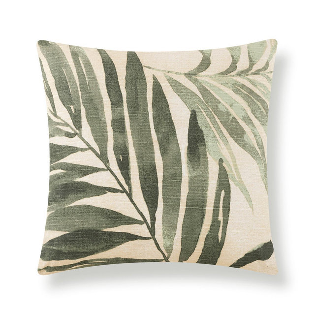 1pc 20"x20" Indigo Road by Egypt Sherrod Kamaya Palm Decorative Pillow Sage Green