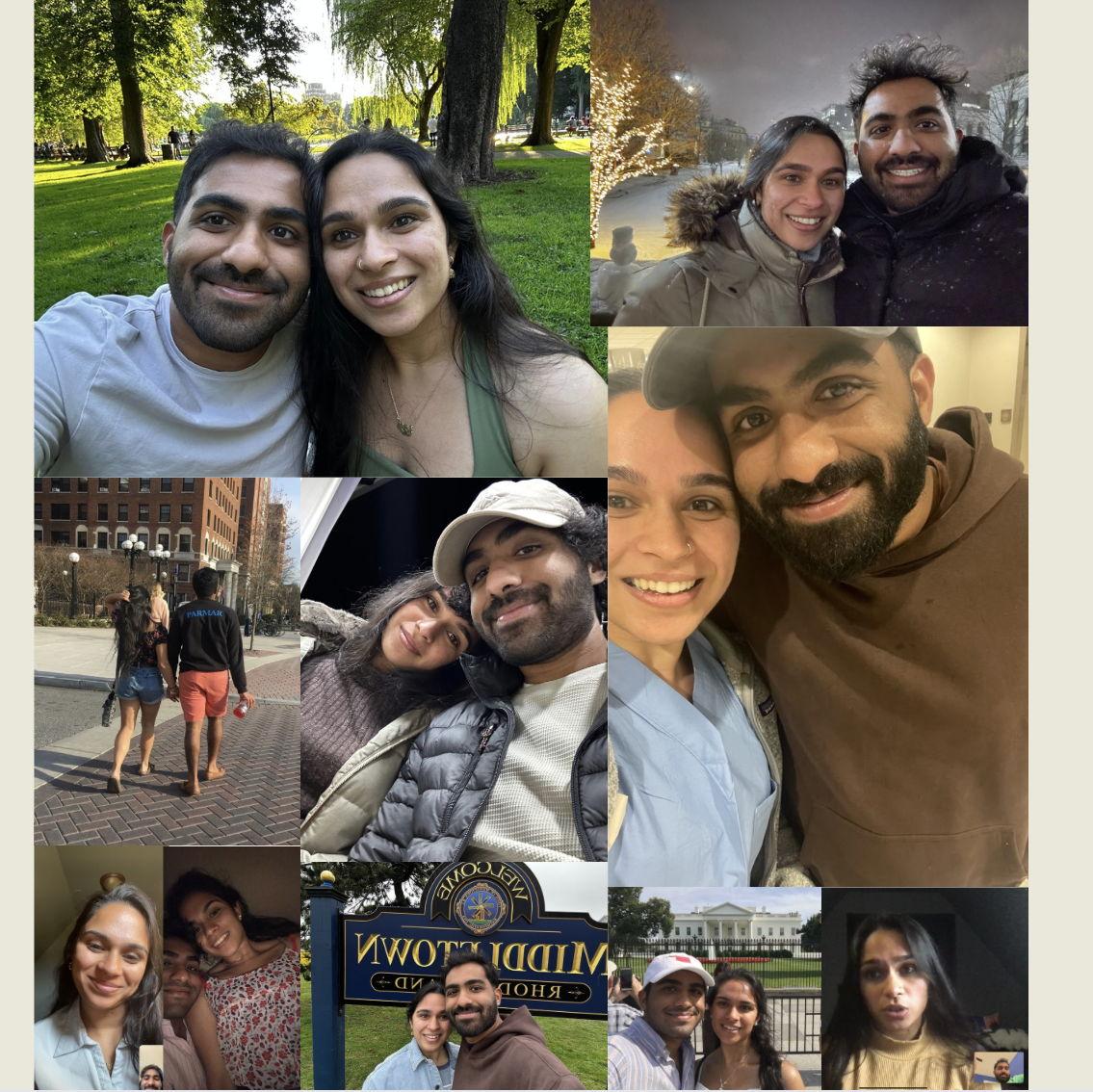 And of course, the challenges too. Long distance through college and medical school was one of the biggest. Here’s to countless FaceTime calls, cross-country flights & unforgettable surprise visits.