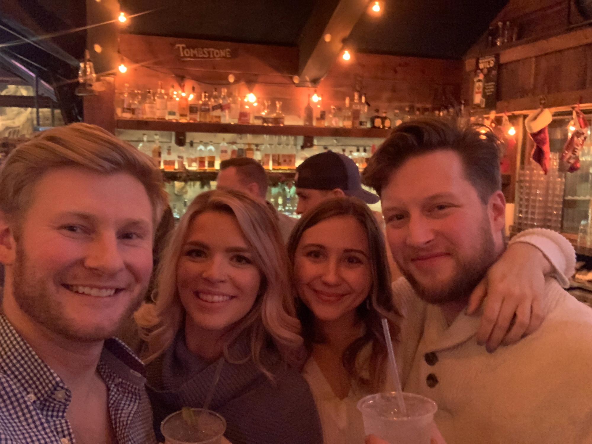 With Nick and Bailey on NYE 2019-2020