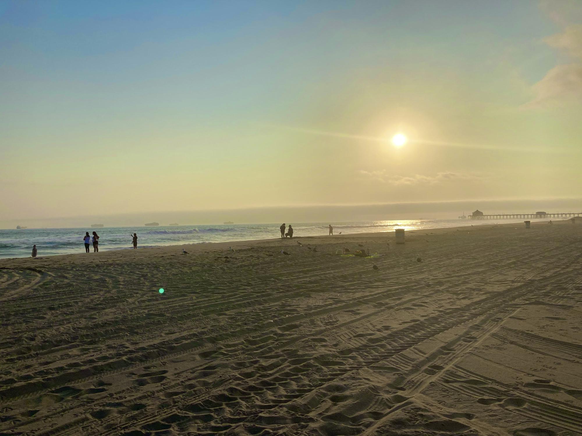 A proposal… during sunset… on the beach! How could I say no? 😂