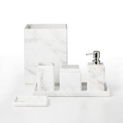 Waterworks Studio White Marble Tray