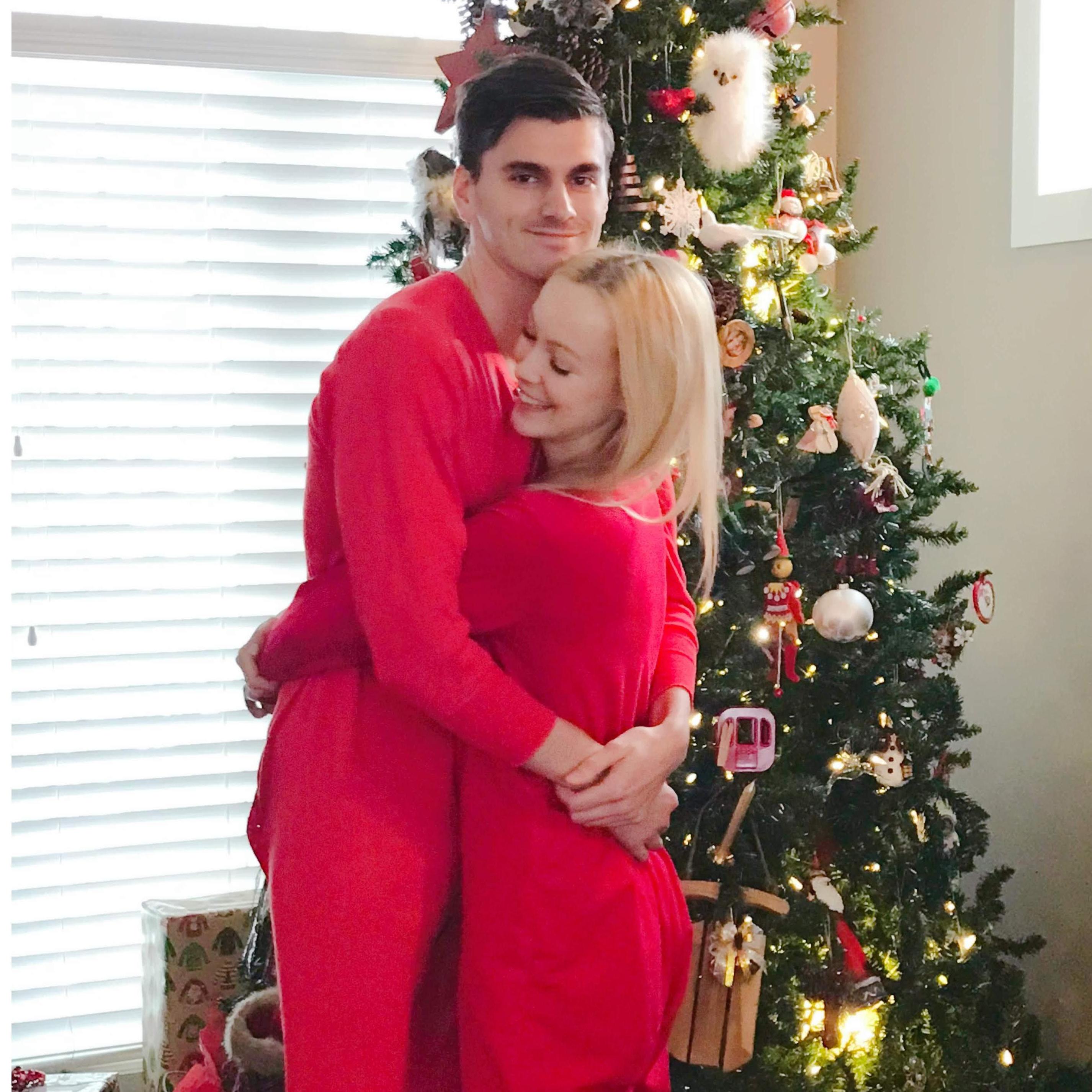 Matching Onesies at Christmas with The Penners
-Dec 25 2018-