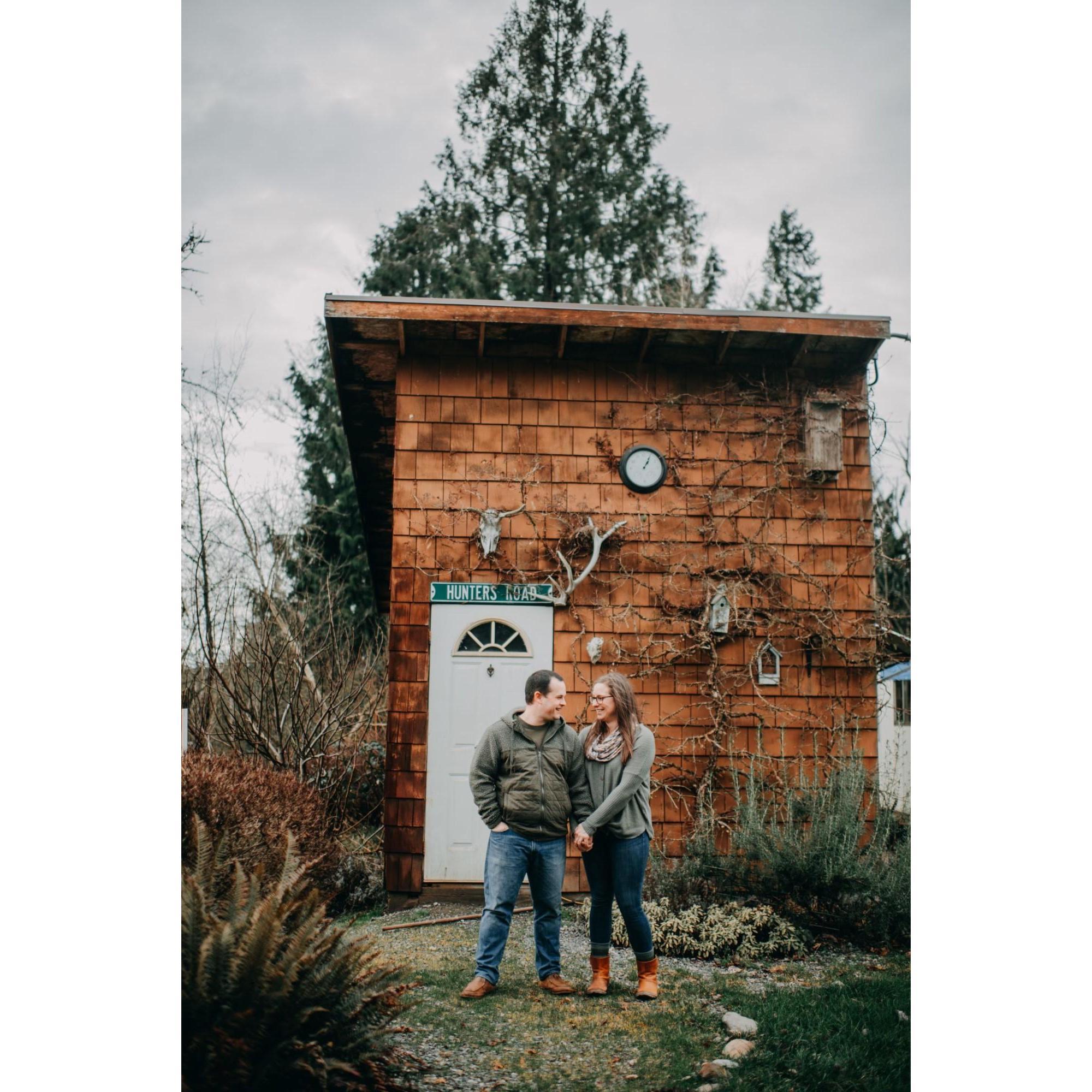 Engagement Shoot at our house - January 2020