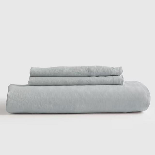 European Linen Fitted Sheet Set