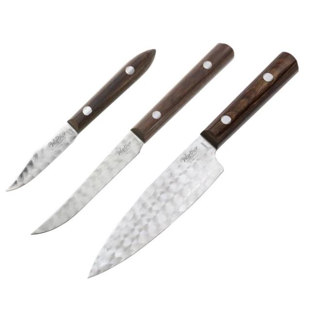 Knife Set- Heritage Brown