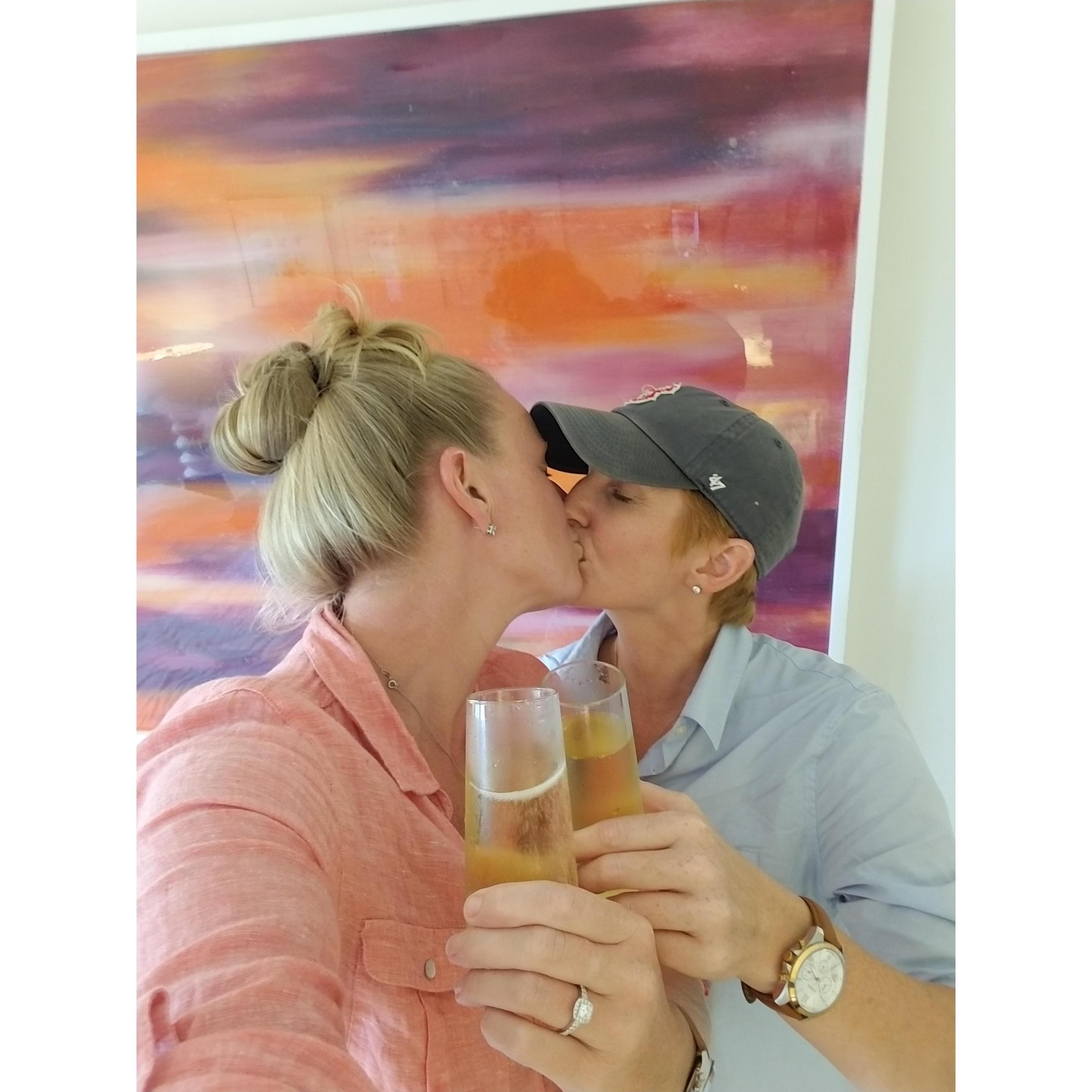 The day we got engaged in Nantucket