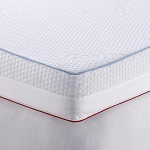 Therapedic® 4-Inch Dual Season Queen Mattress Topper in White