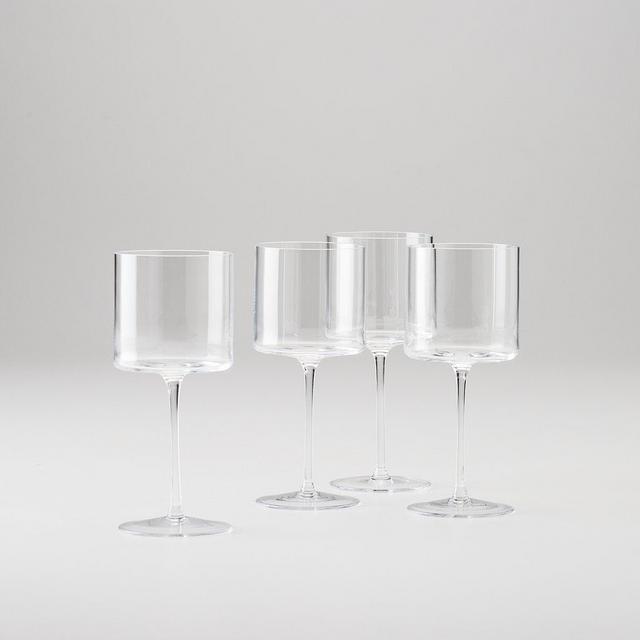 Elevated Red Wine Glasses Set