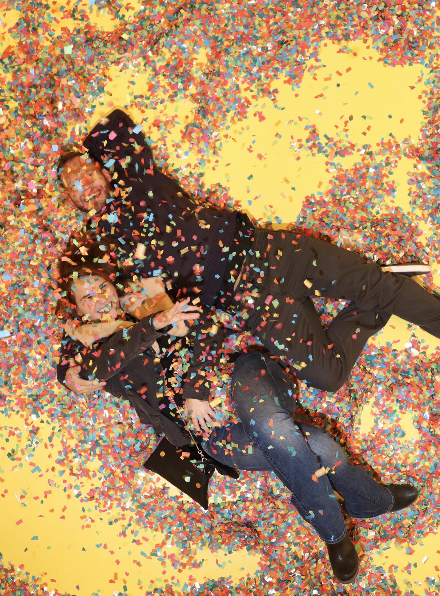 The joy in this photo makes us smile every time. Fun fact - Lorrie also has a paint by number of this very photo that she has spent over a year attempting to complete!