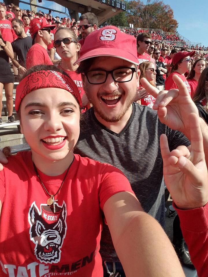 Supporting the Wolfpack! - Dec. 2016