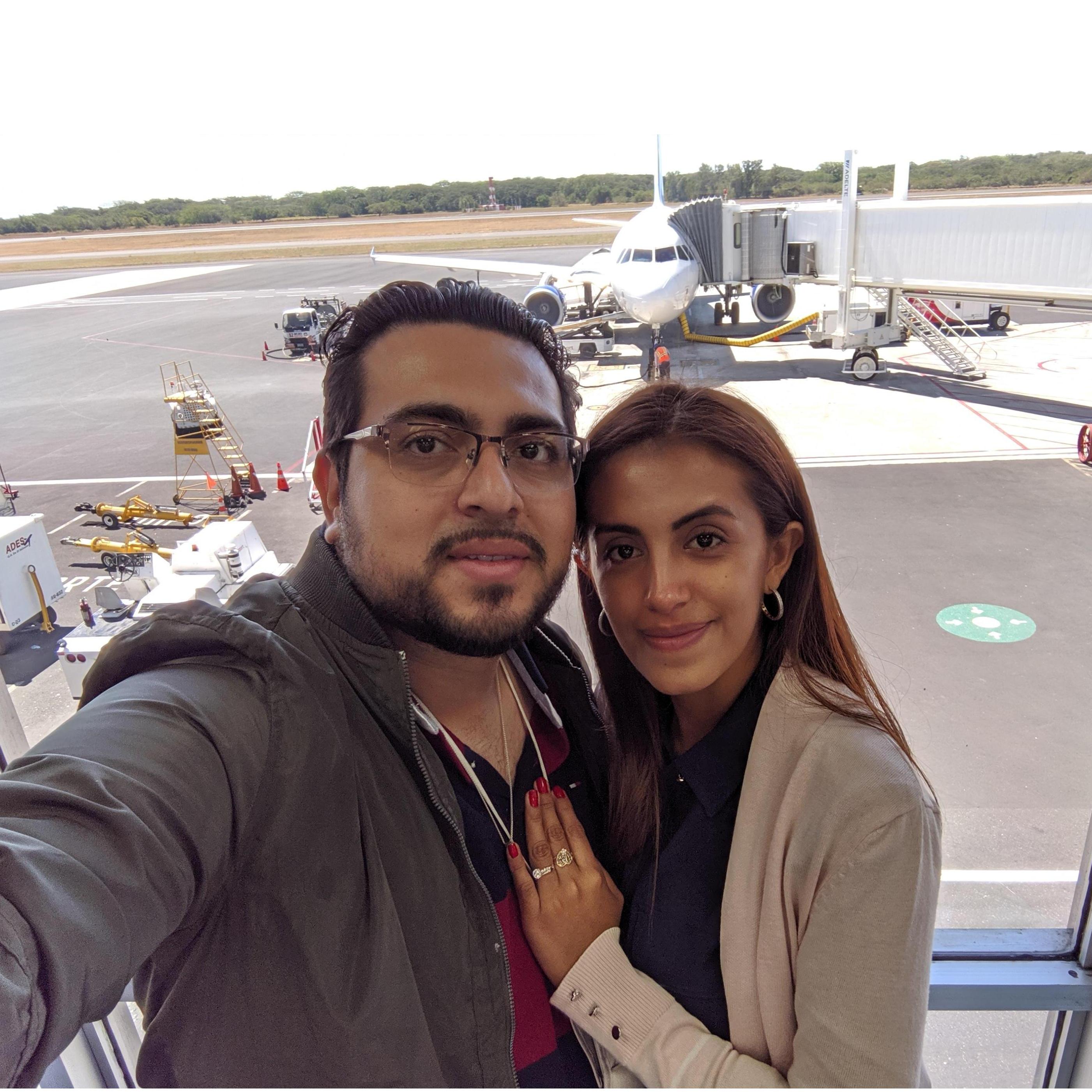 El primer avion de Clary, el que nos trajo salvos a Las Vegas.