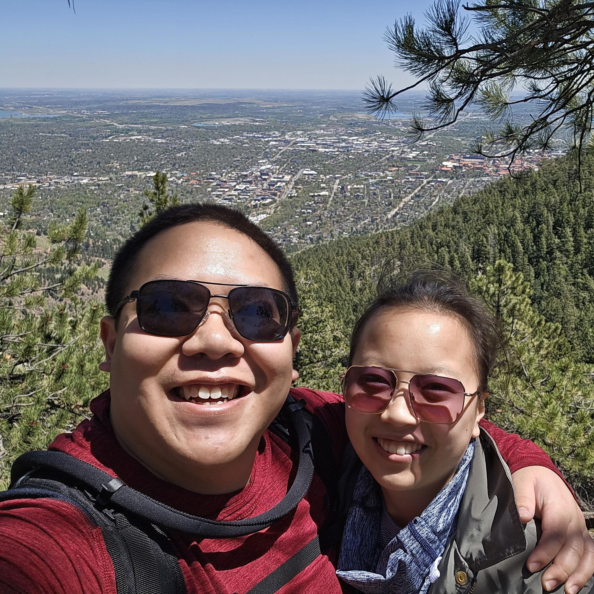 Our very first hike together
