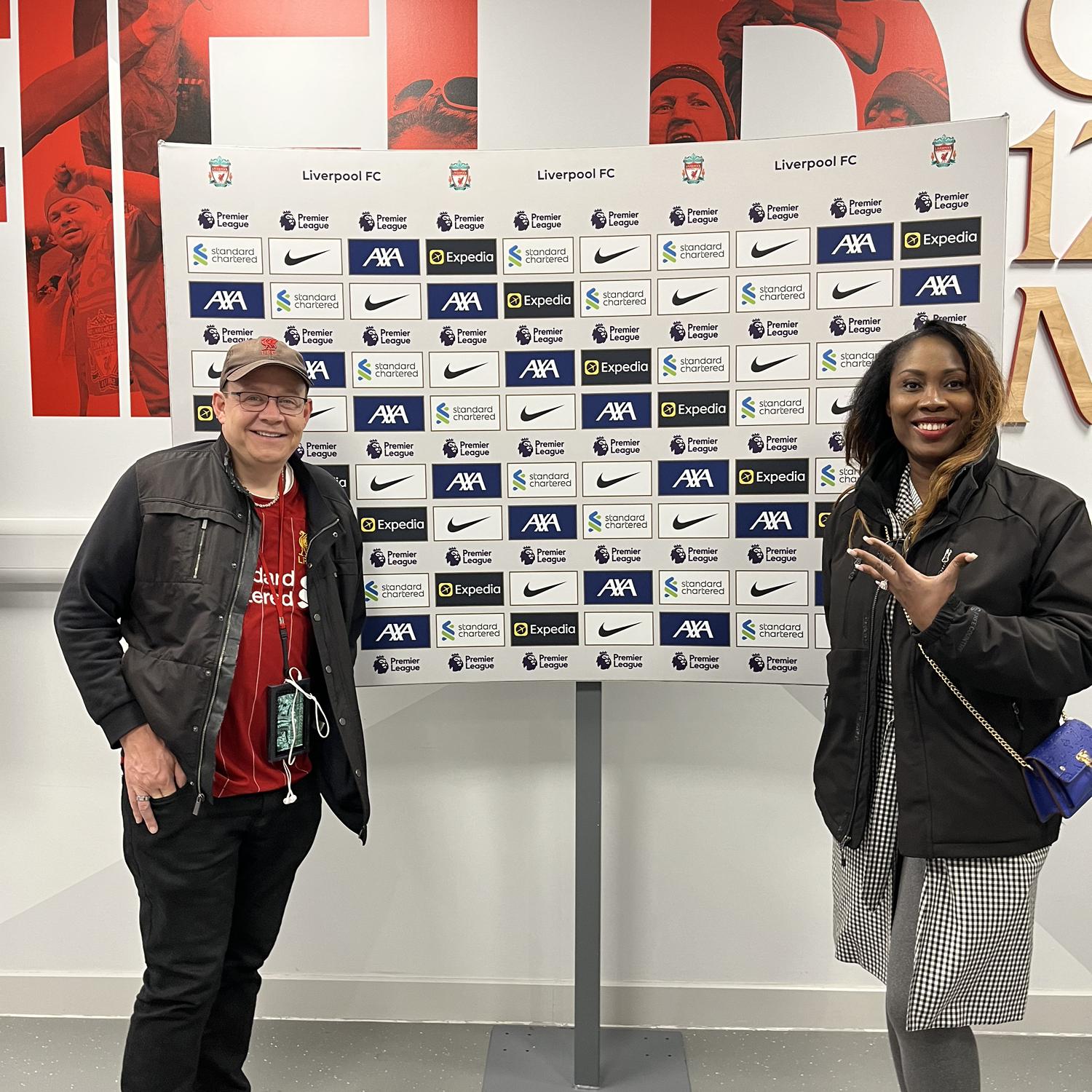 Tour of Anfield - Liverpool football clubs home stadium