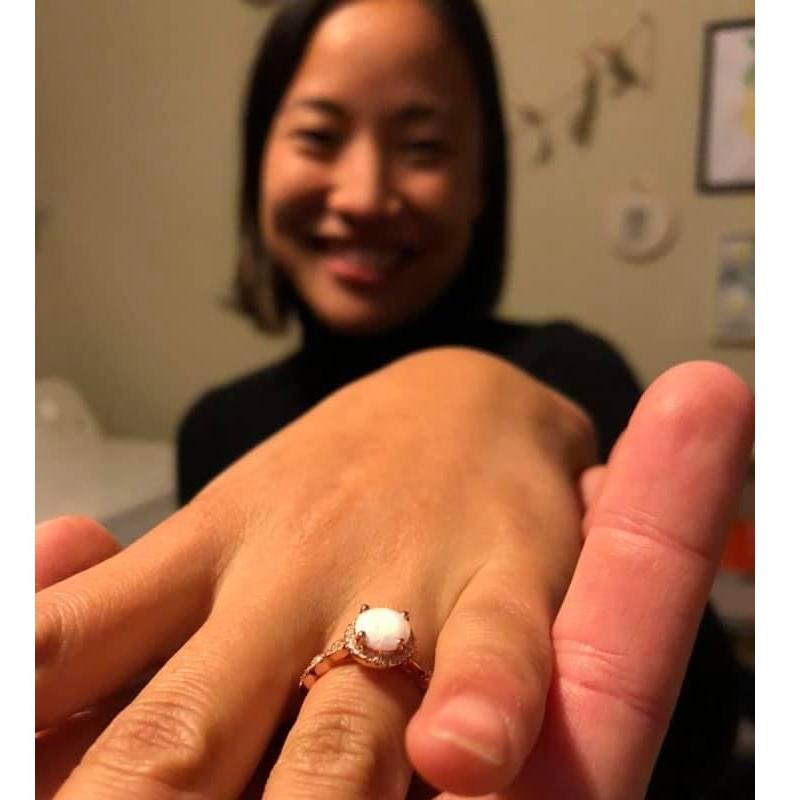 Although 2020 was quite the year, Cameron proposed to Lisa on his birthday 11.17.20 stating "it would be the best birthday present ever if you said yes".