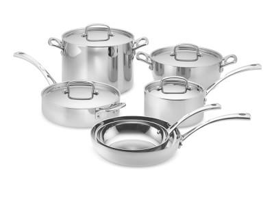 Demeyere Atlantis Stainless-Steel 10-Piece Cookware Set