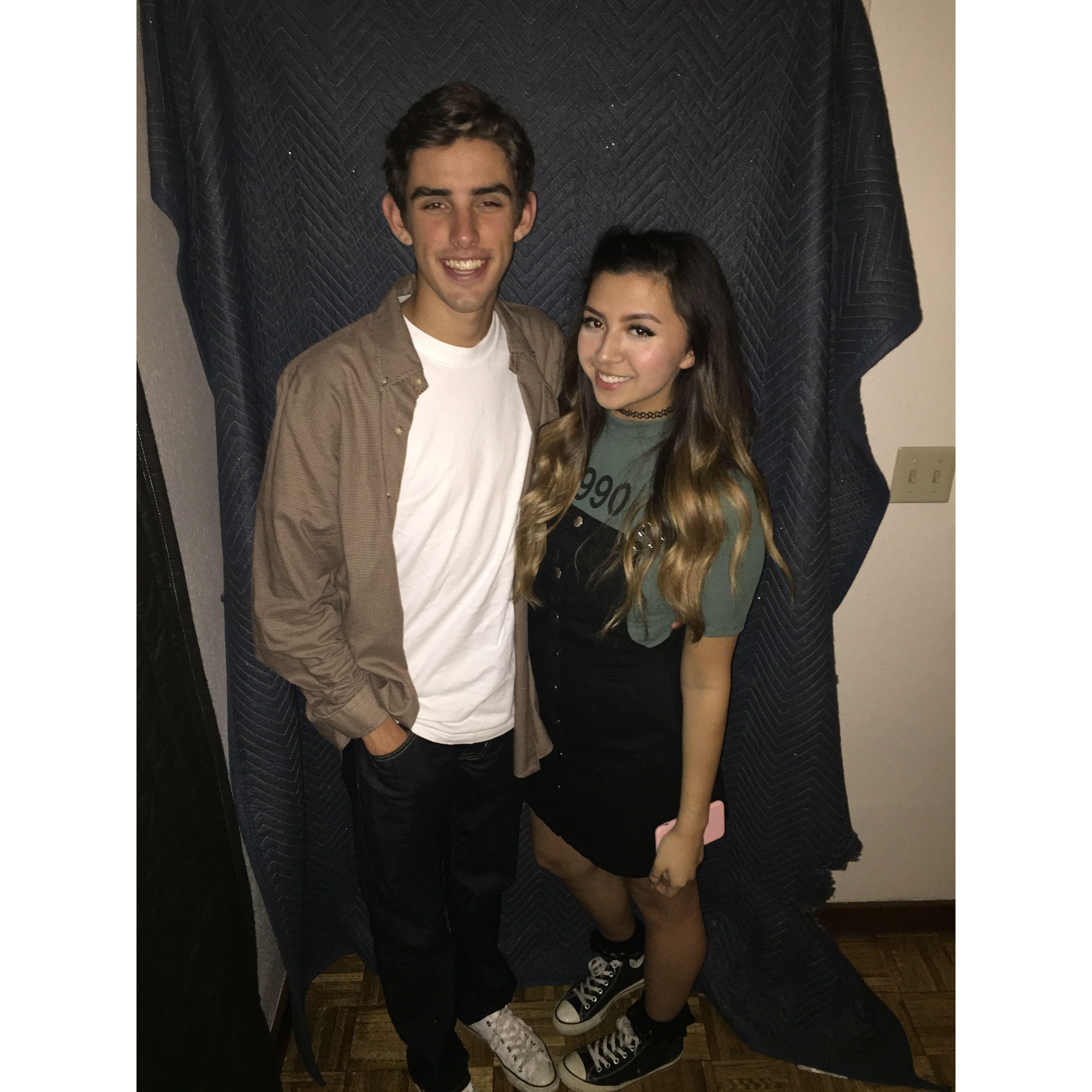 Halloween as Cory and Topanga.