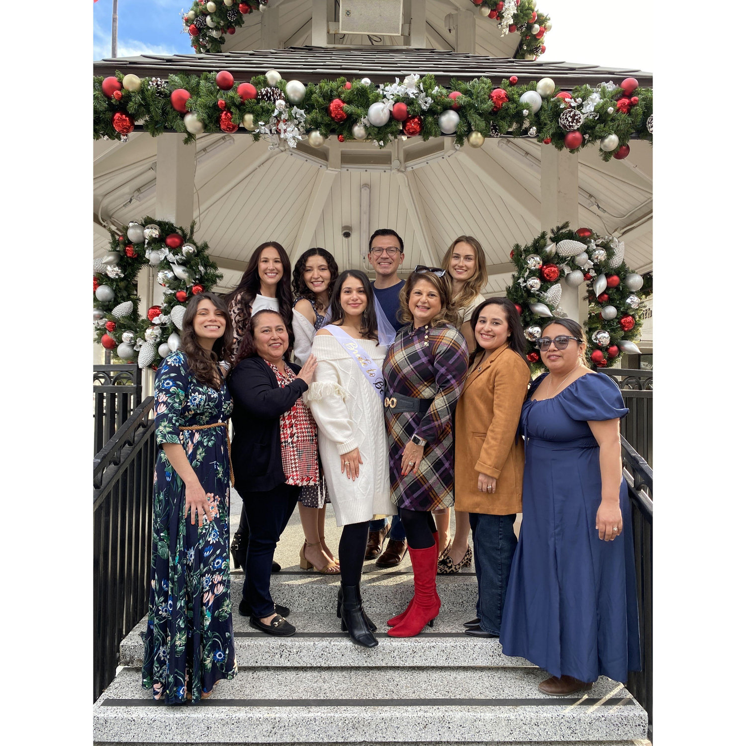 Dress shopping crew! Upland CA, December 2024.