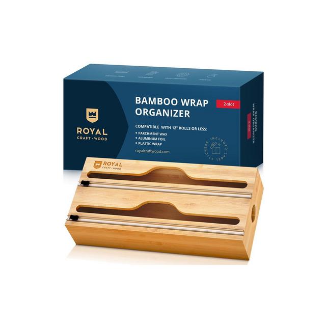Royal Craft Wood Bamboo Wrap Dispenser