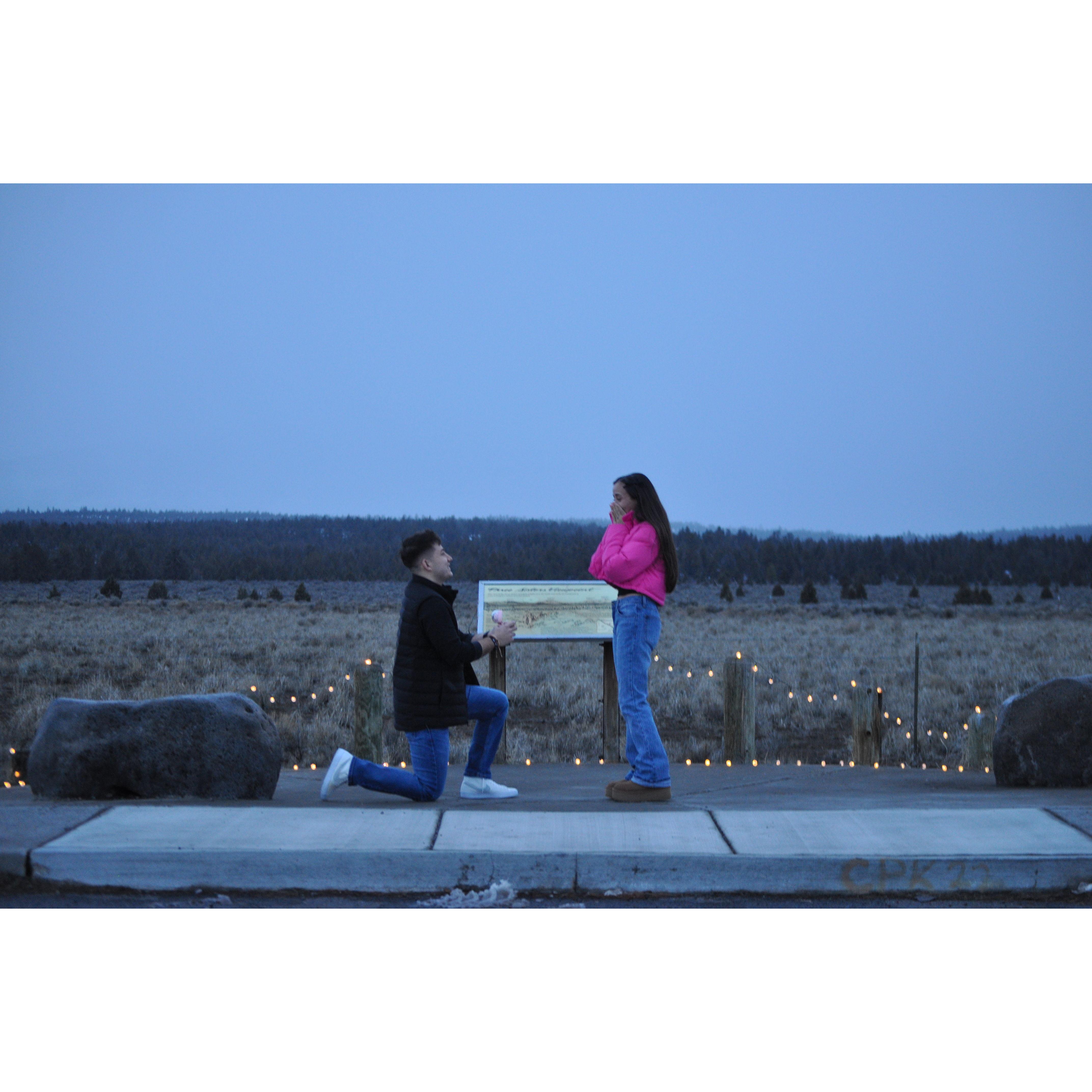 Our Engagement at "the rock"!!!