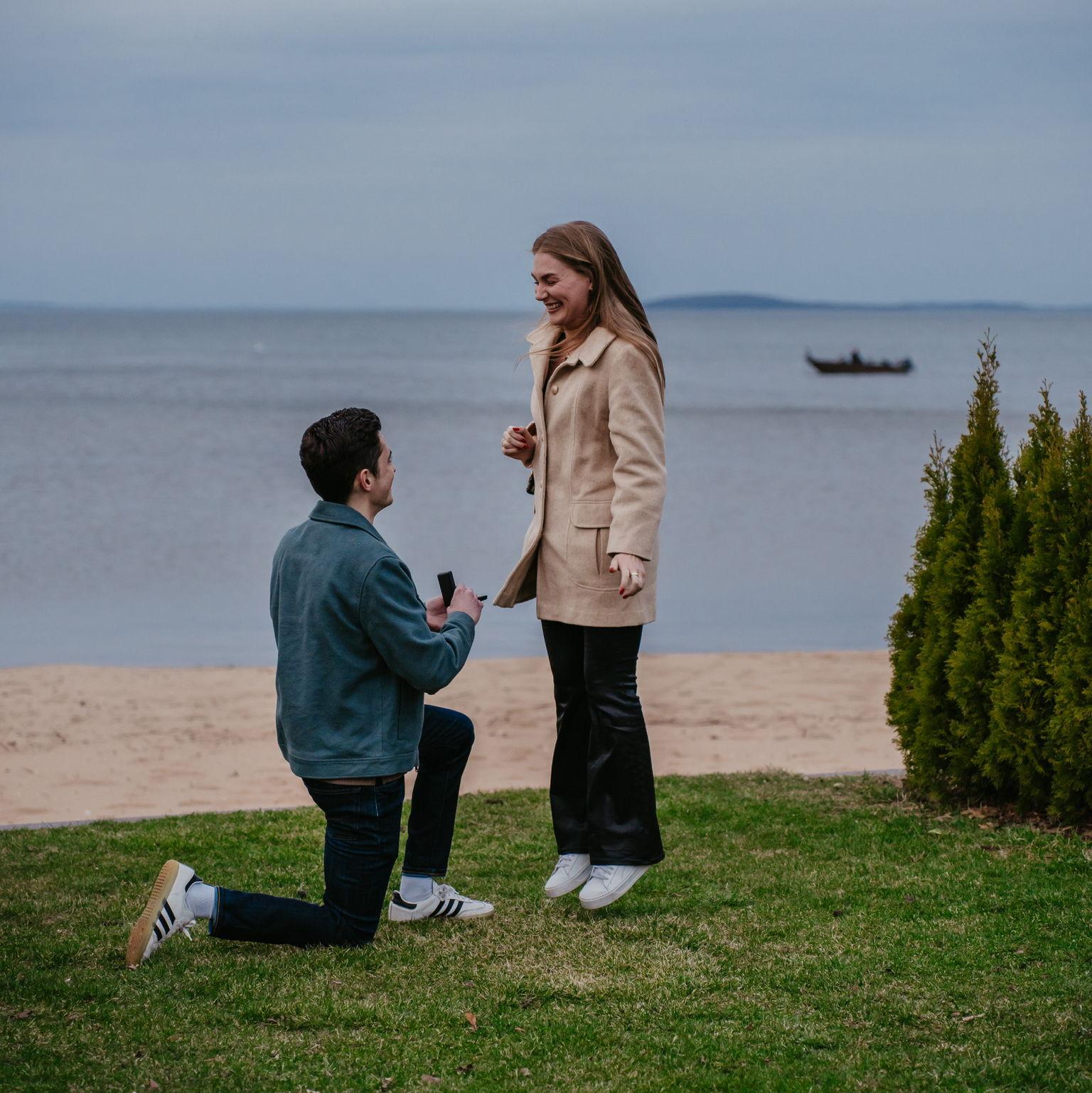 Kaitlyn was VERY excited!