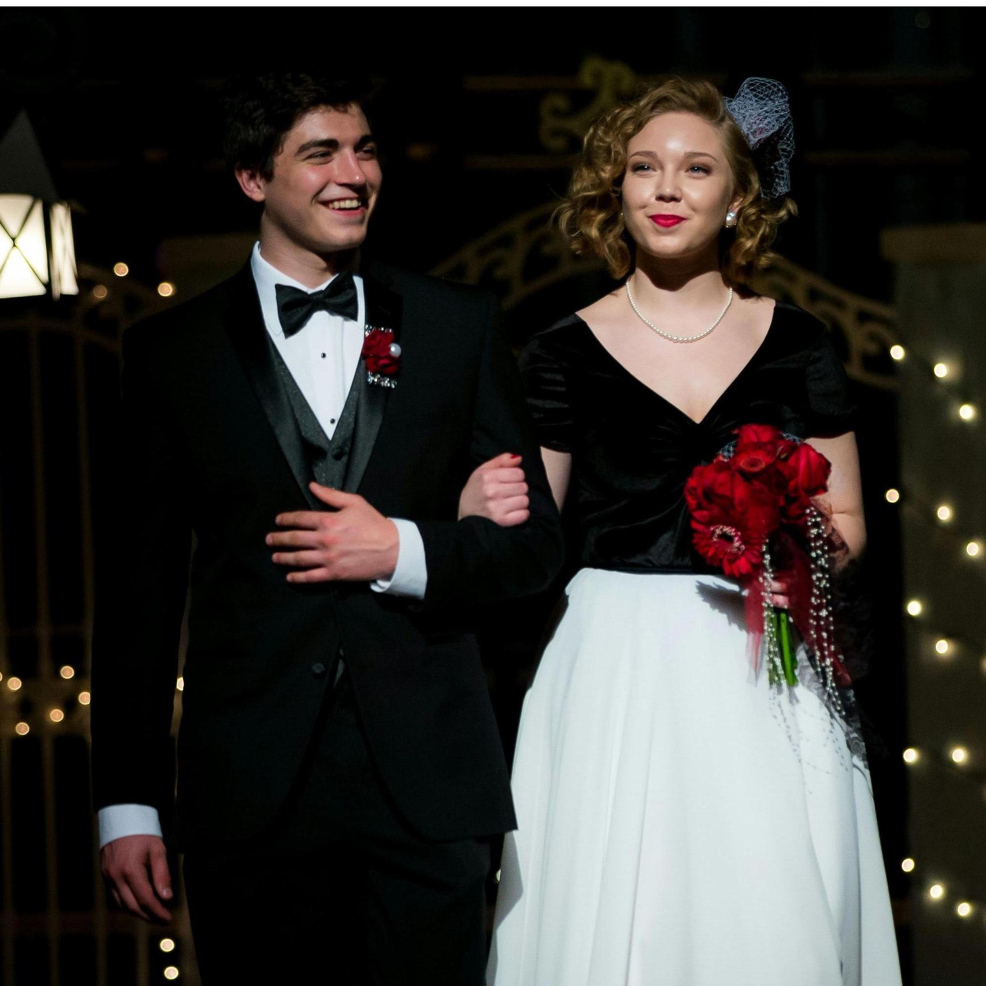 The classic Prom-Grand March photo!