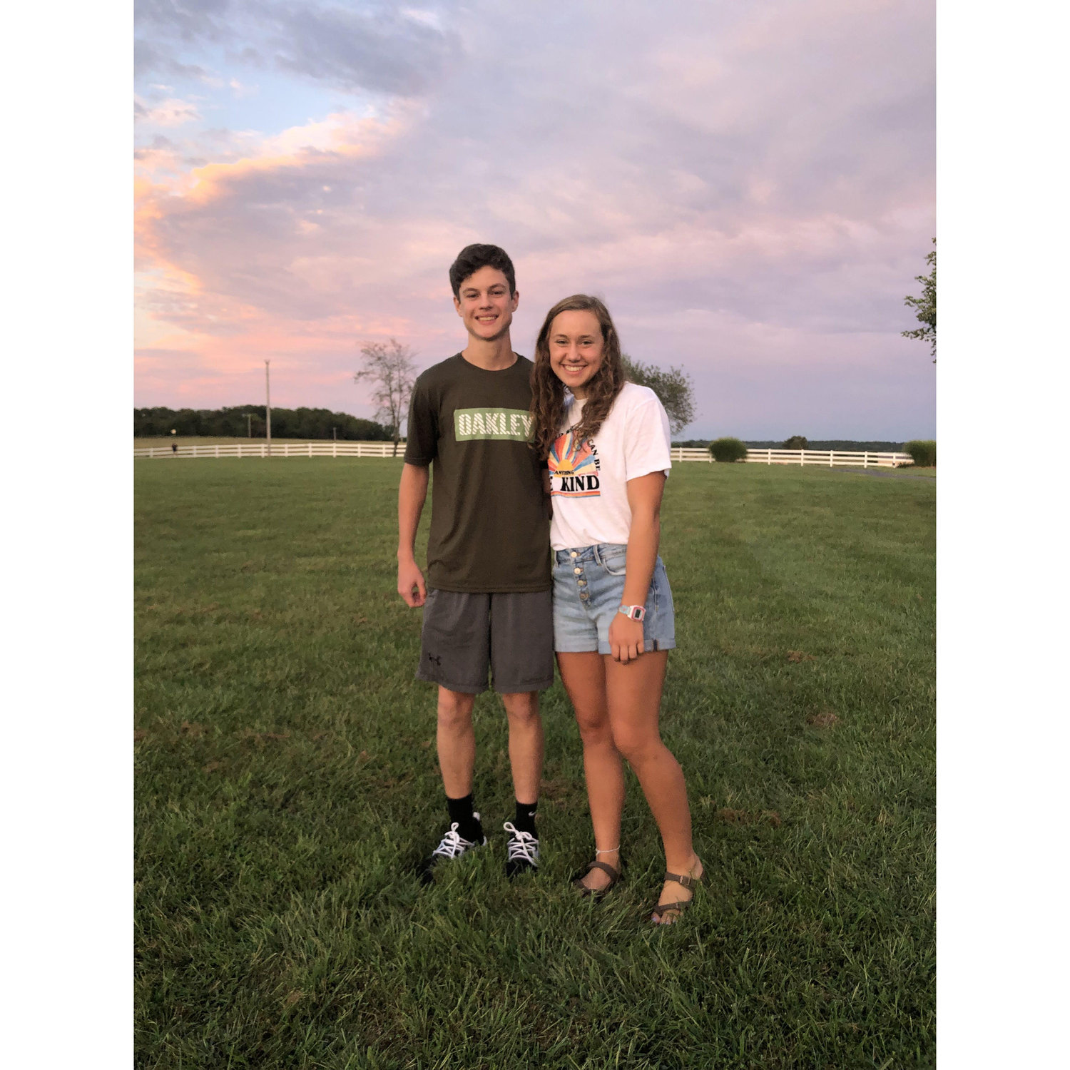 our first picture together!