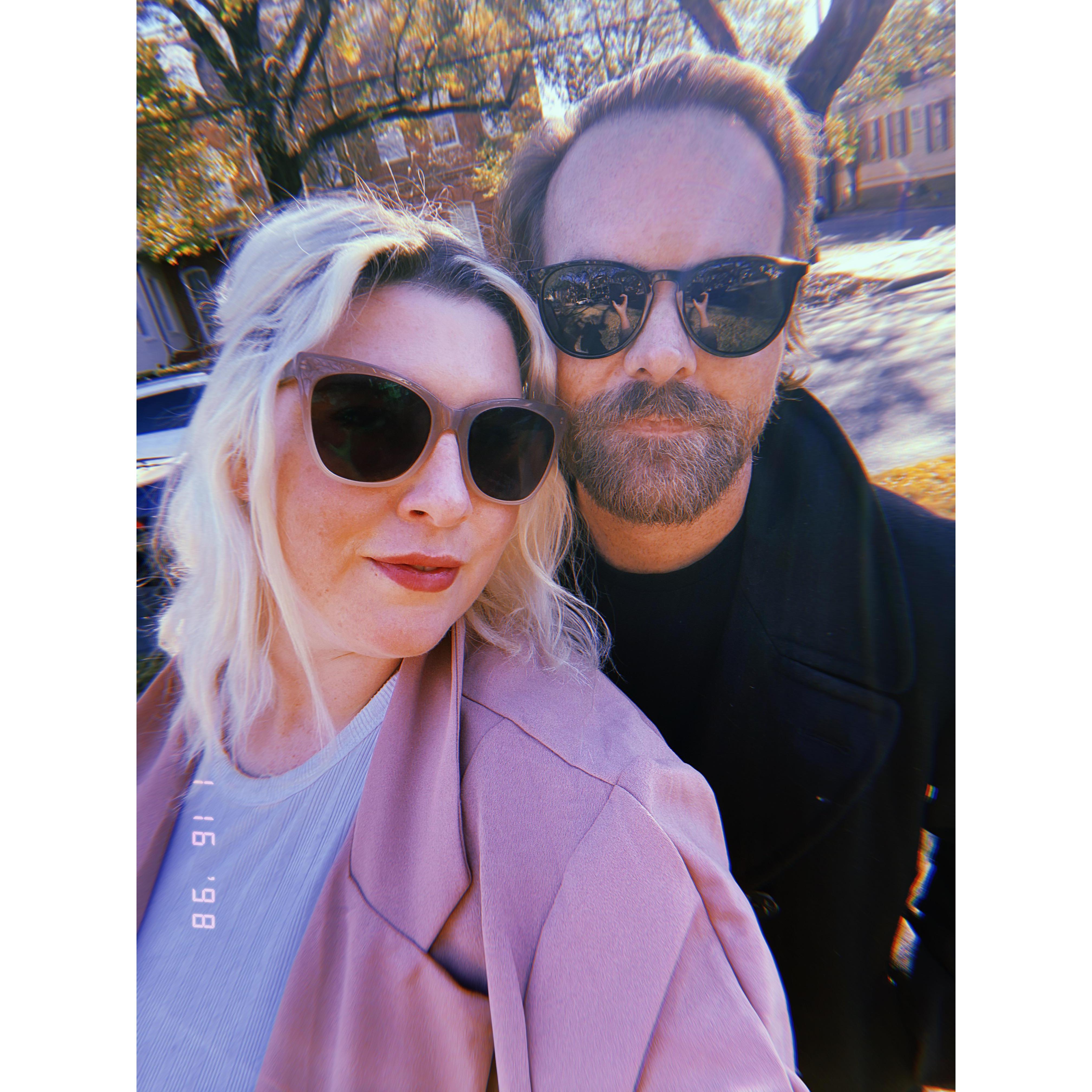 New Orleans on our original wedding date!