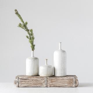 Stoneware Reactive Glaze Vase