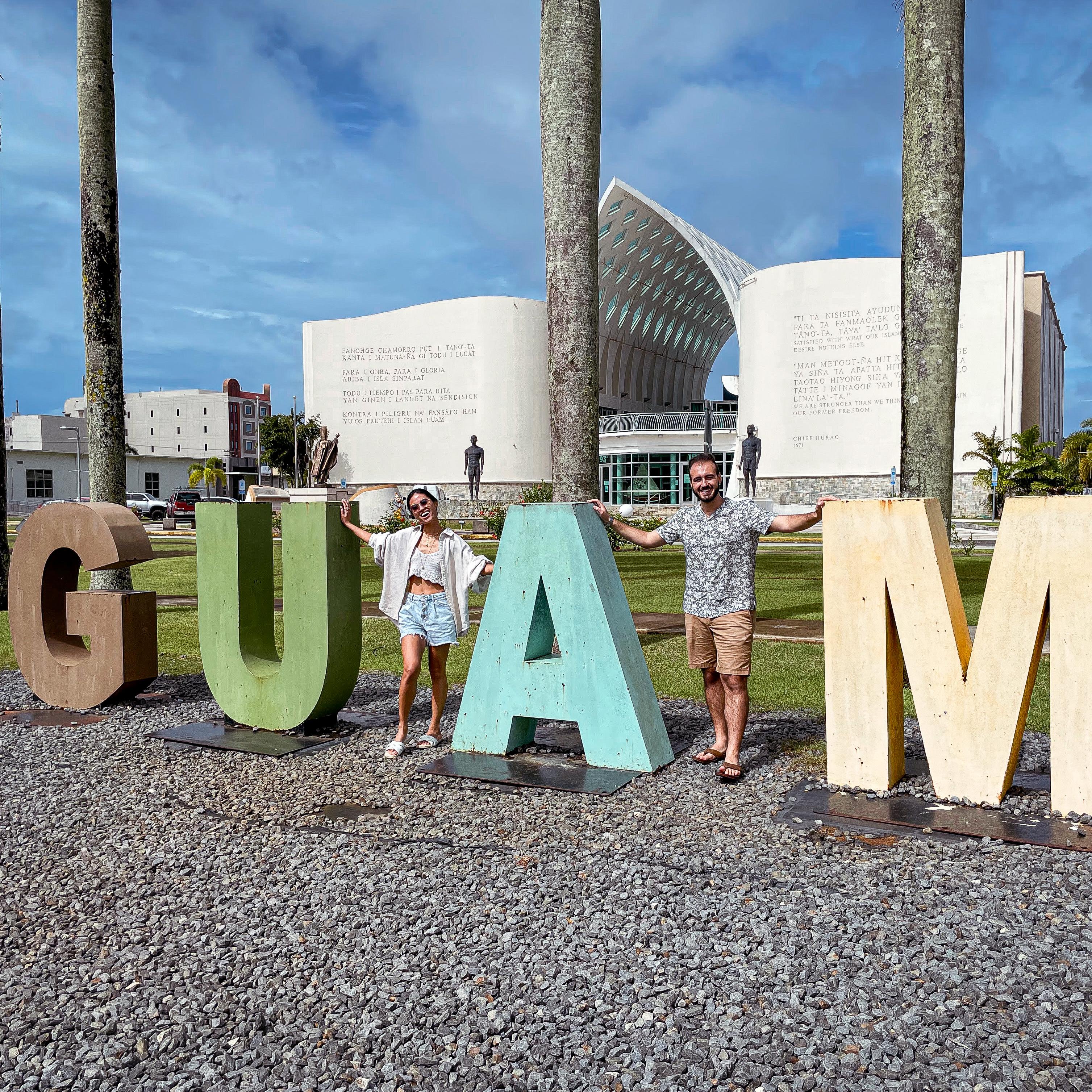 Dec 2021 | Nick's first trip to Guam