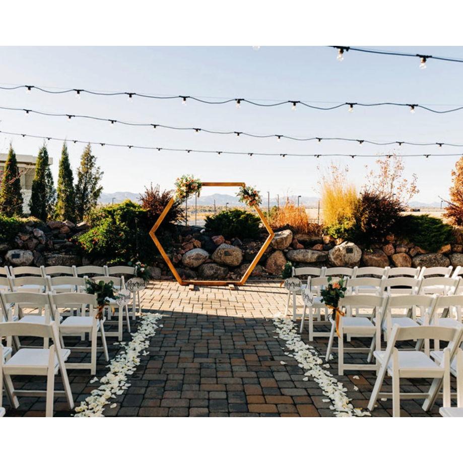 Alternative Outdoor Ceremony site w/ mountains