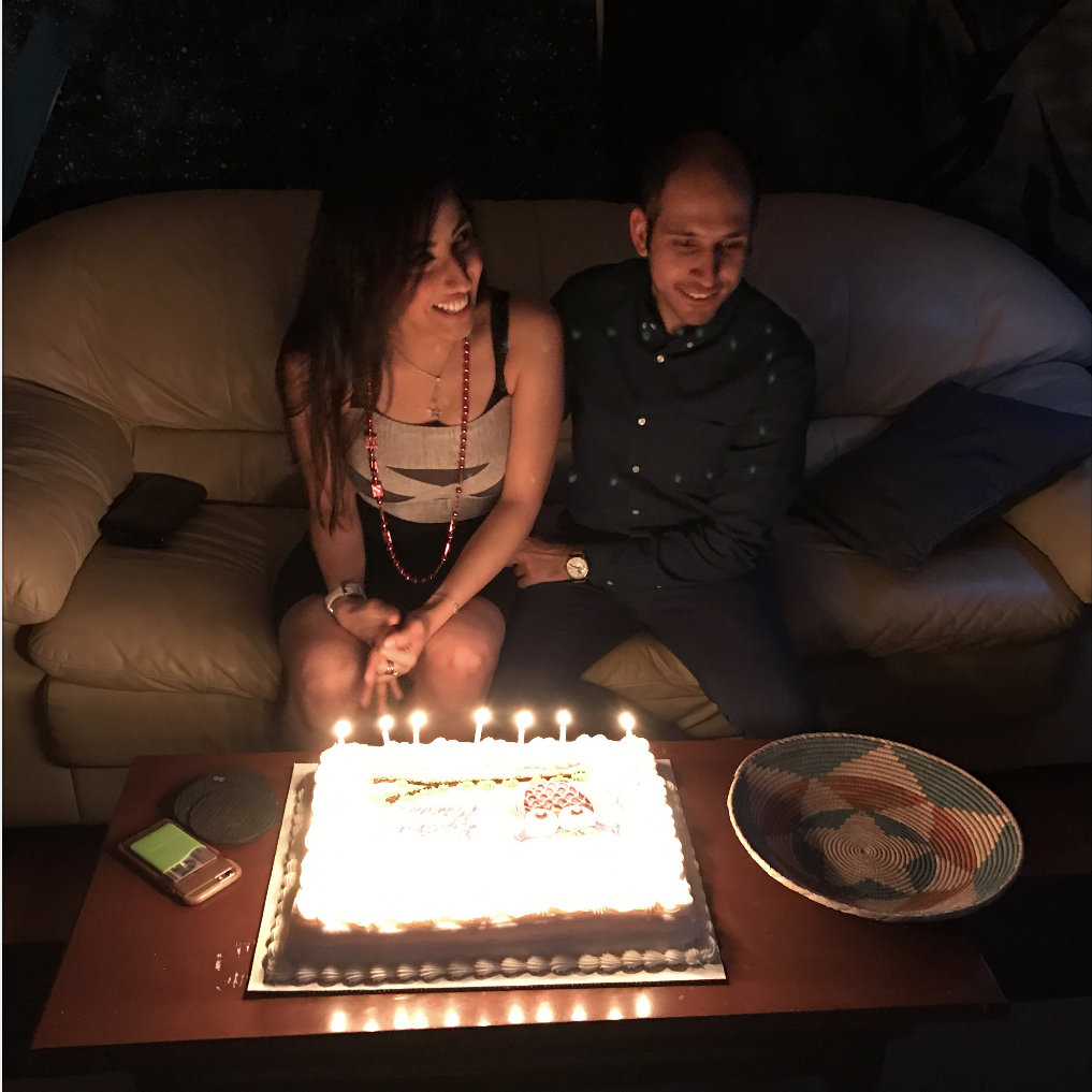 Mahan's birthday.