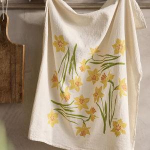 Daffodils Cotton Dish Towel