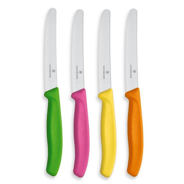 Victorinox Swiss Army Classic 4-Piece Round Tip Utility Knife Set