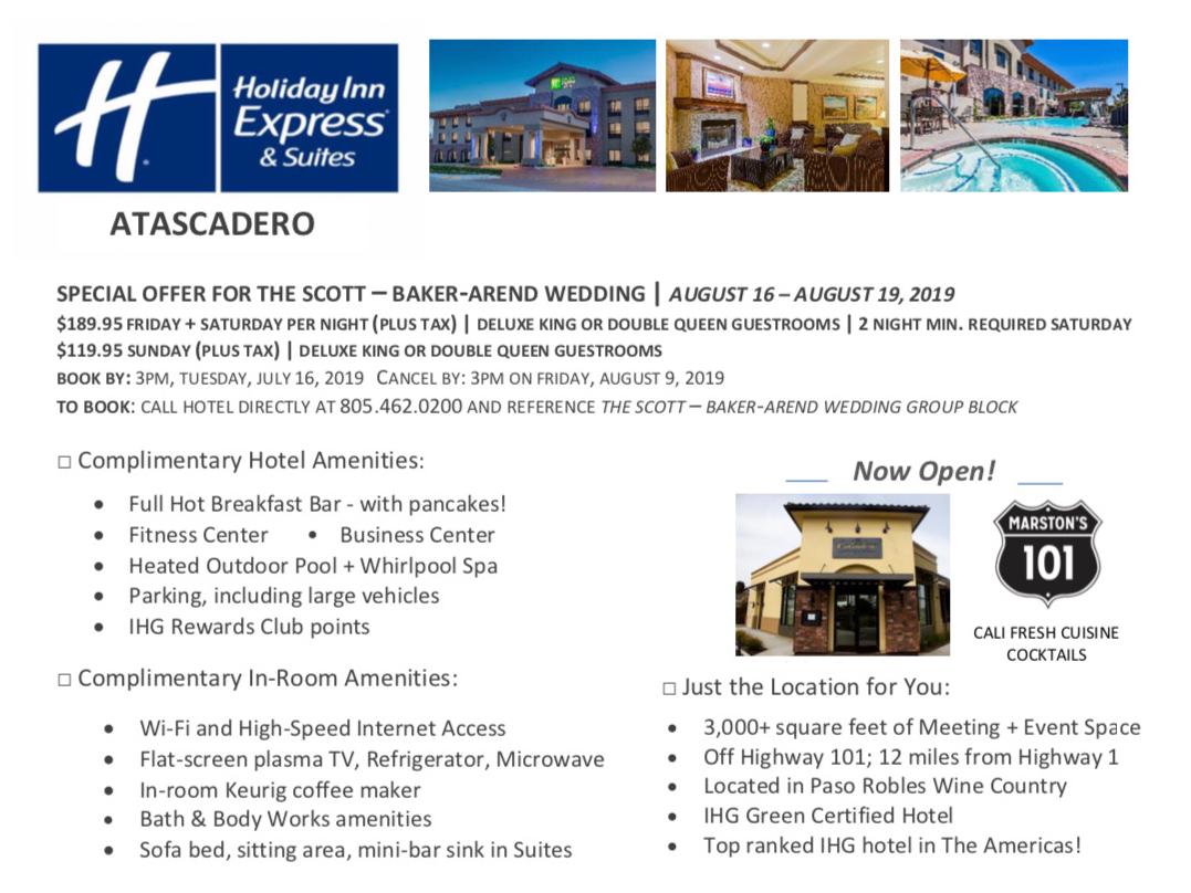 The Wedding Website of Terra Scott and James Baker-Arend