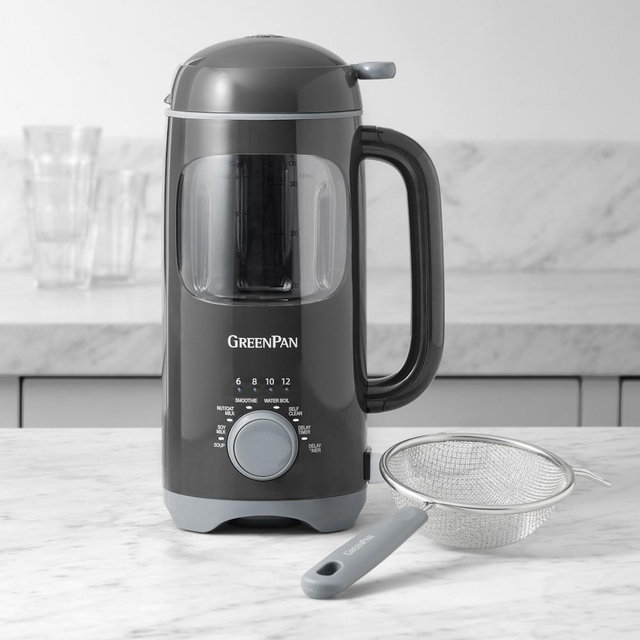 GreenPan™ Better Blend Soy, Nut & Oat Milk Maker, Graphite