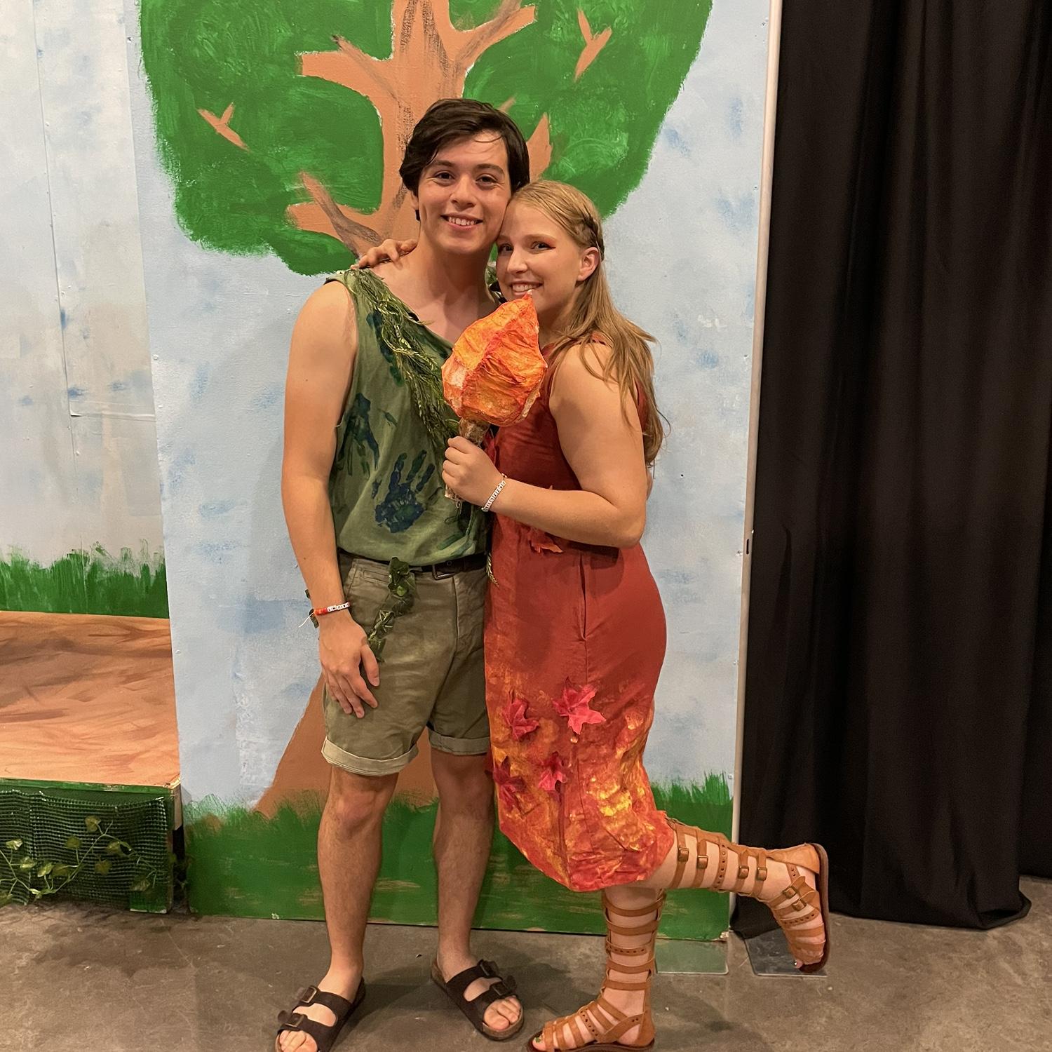 A photo from Firebringer- the show that we met in as castmates