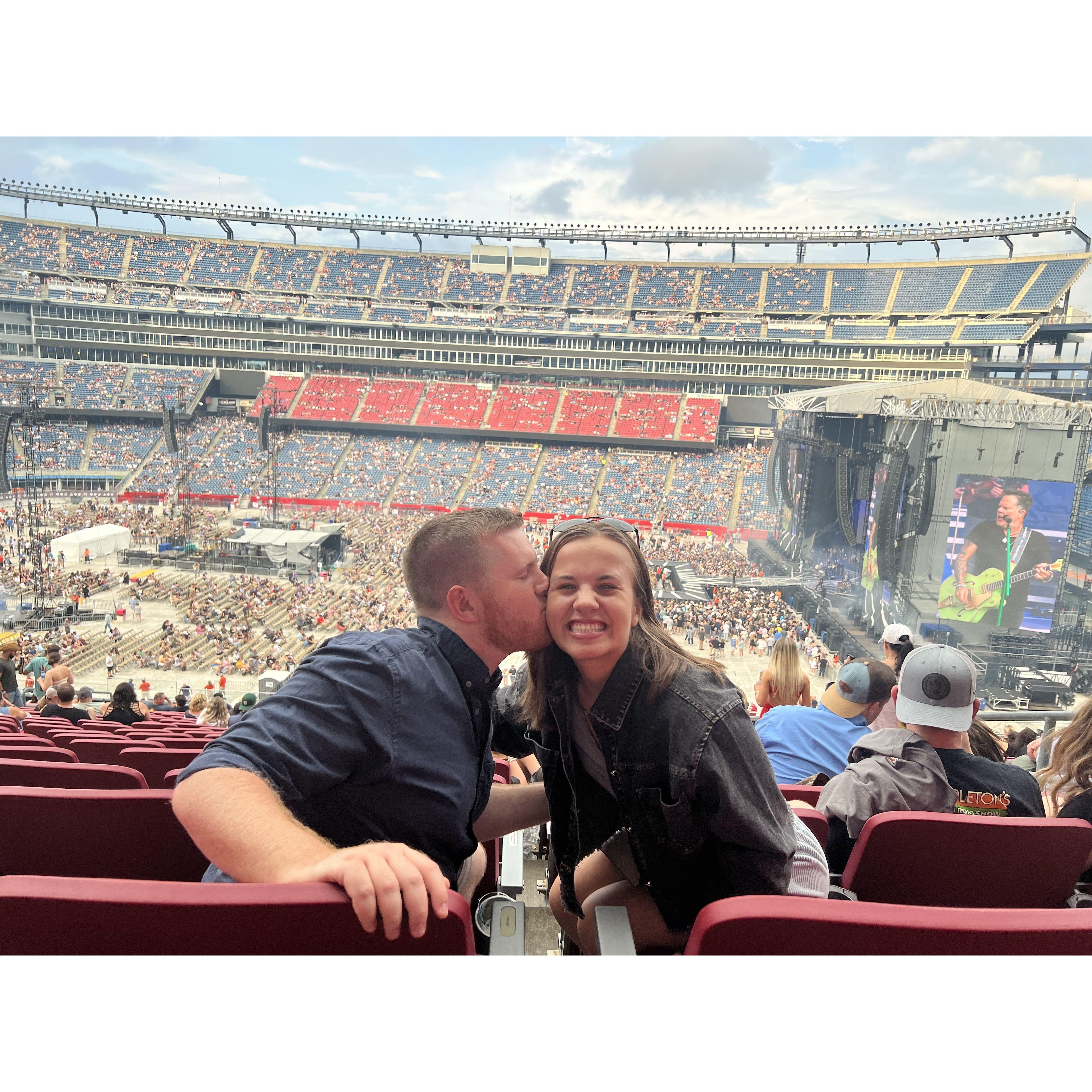 Luke Combs, Gillette Stadium