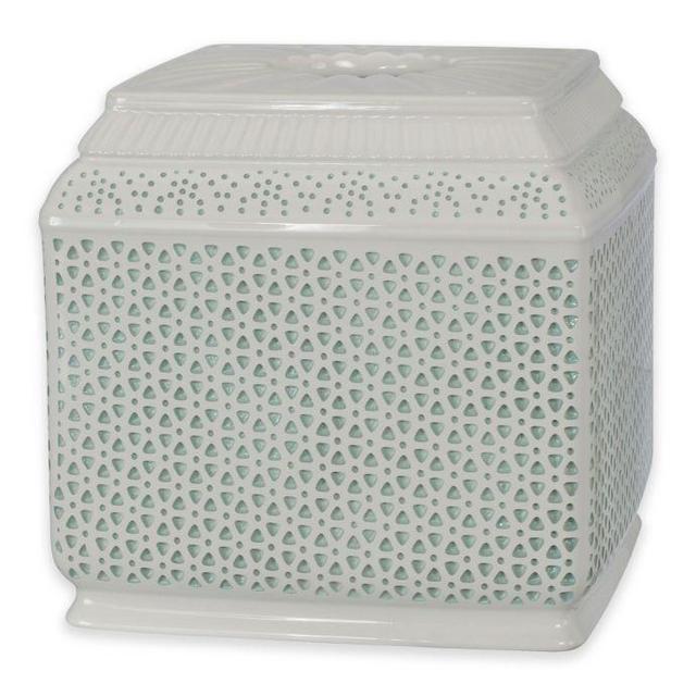Boho Boutique Tissue Box Cover in Aqua