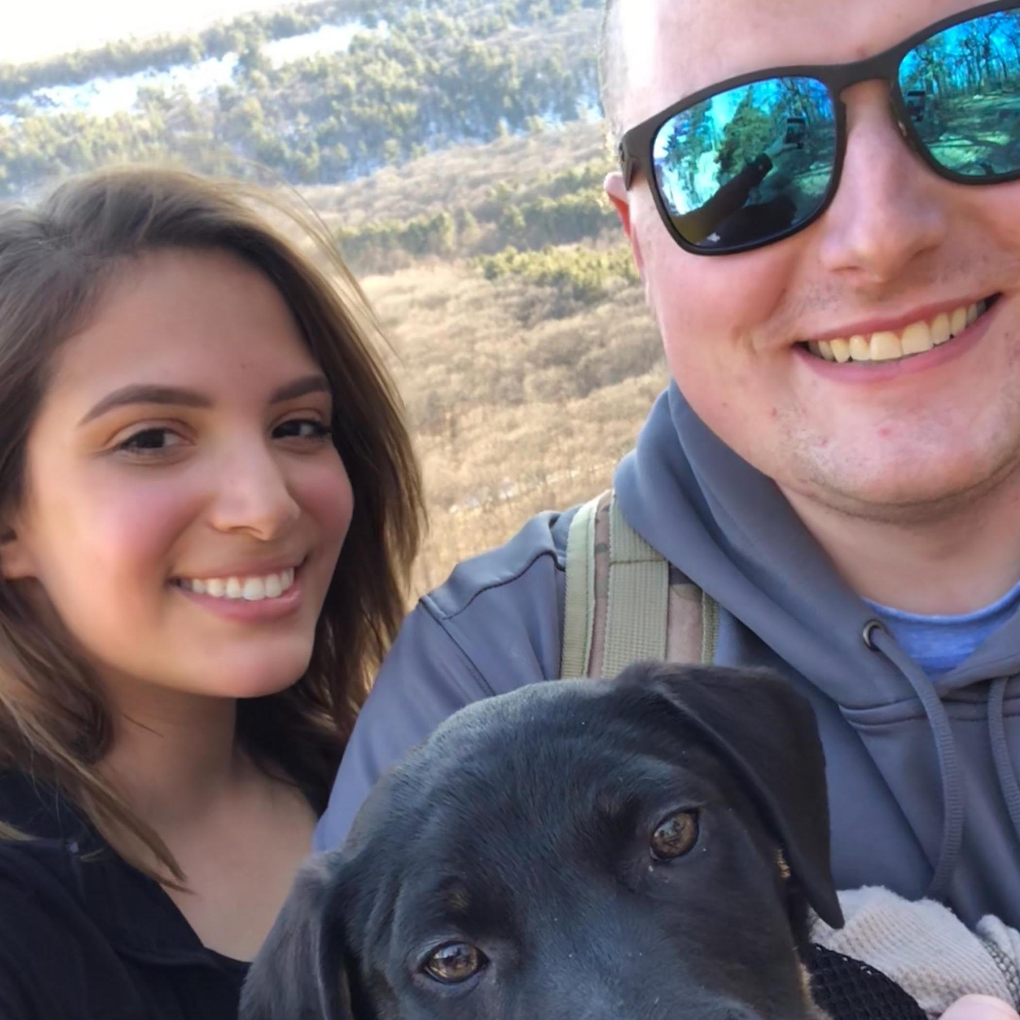 Our hike as a family