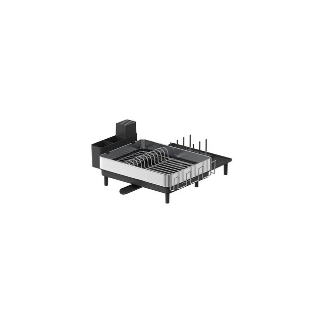 Slickblue Expandable Dish Drying Rack for Kitchen Counter