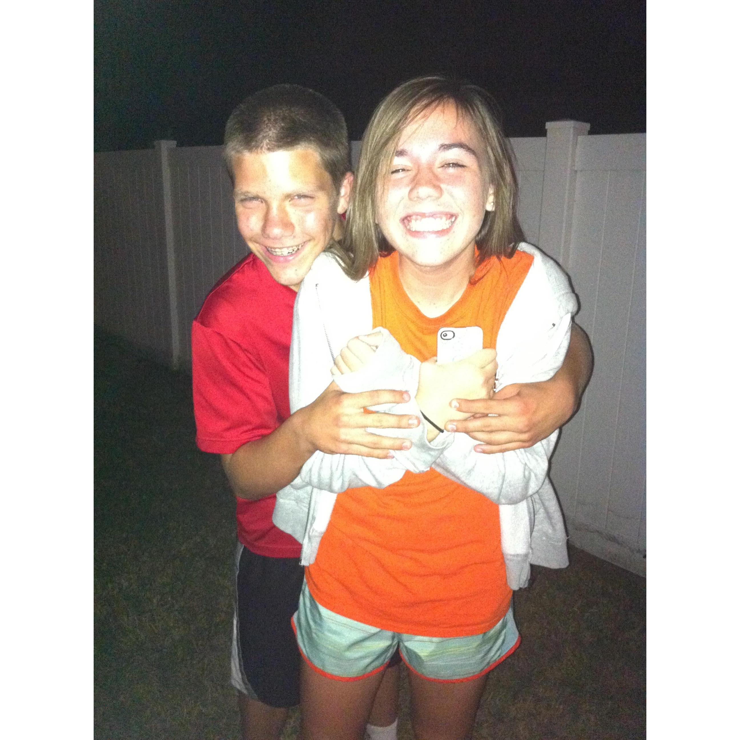 When we were an "unofficial thing" (also 2013)