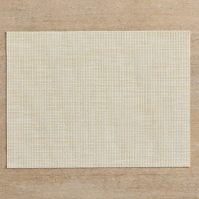 Chilewich Basketweave Placemats, Set of 4 - Khaki