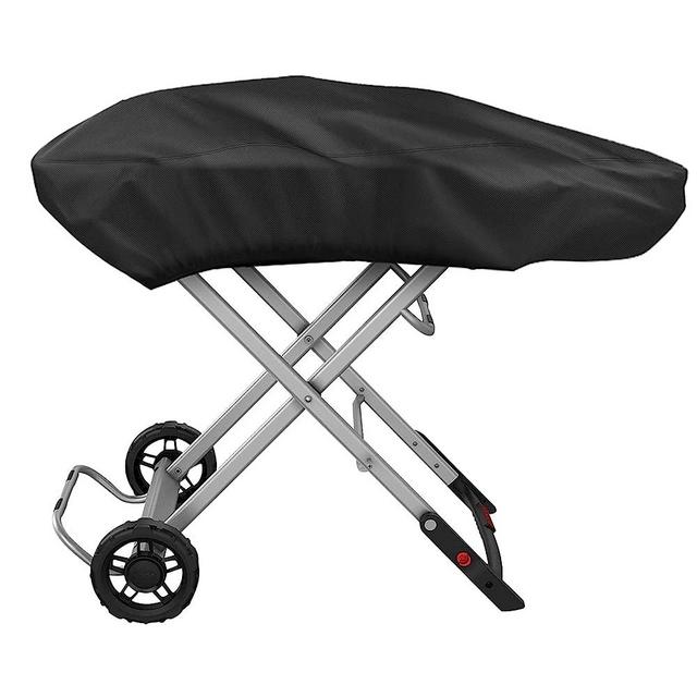 tonhui Grill Cover for Weber Traveler Portable Gas Grill 9010001, Outdoor Heavy Duty Waterproof Oxford Fabric Weather Resistant
