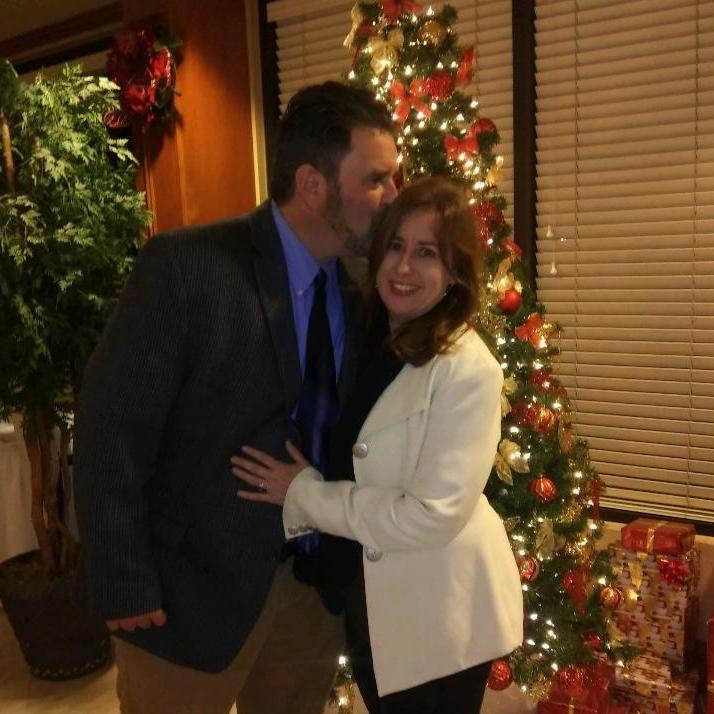 At the Church Christmas Party! Amen!