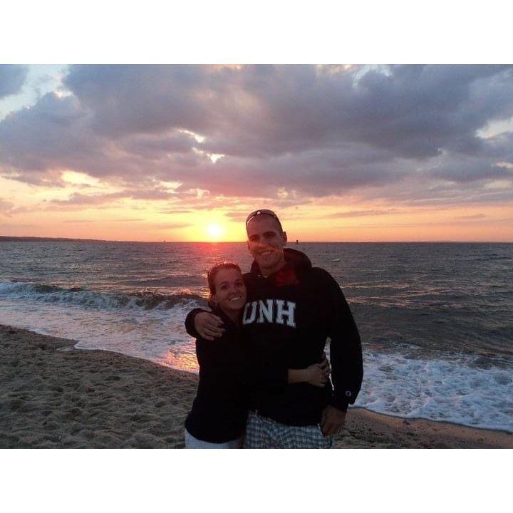 Summer 2010- Adam visiting me when I worked in the cape for the summer