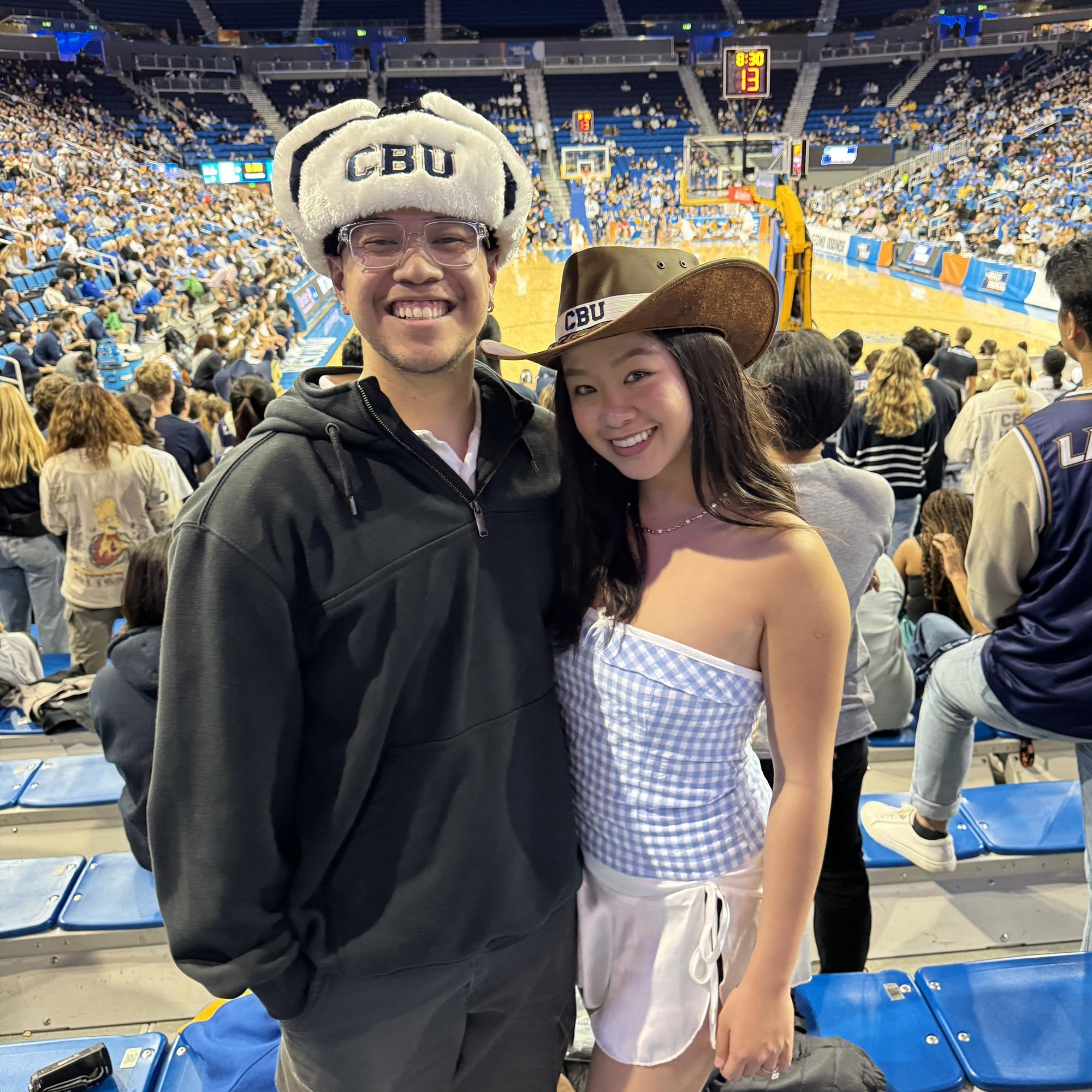 03.23.24, cheering for cbu in march madness vs ucla, gotta pull up with the merch